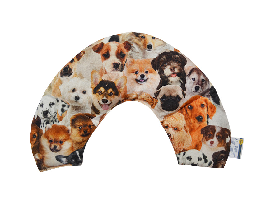 Hunde gemischt - PREMIUM Nackenkissen