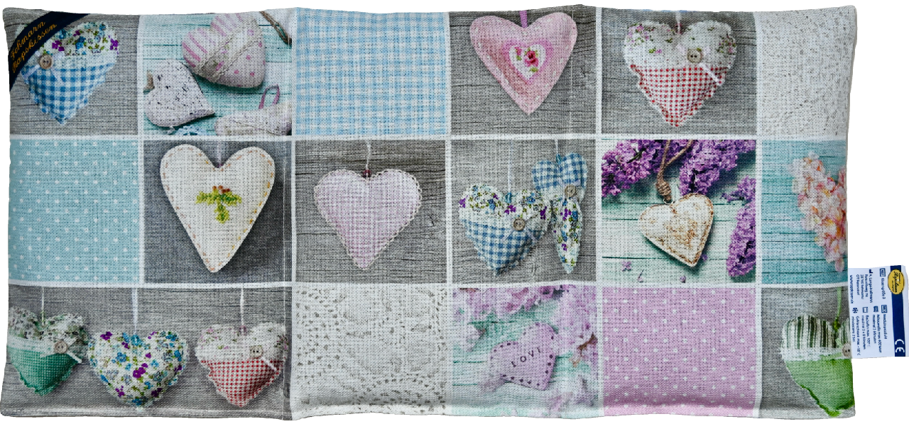 LOVE for ever No 2 Premium 3-Kammerkissen