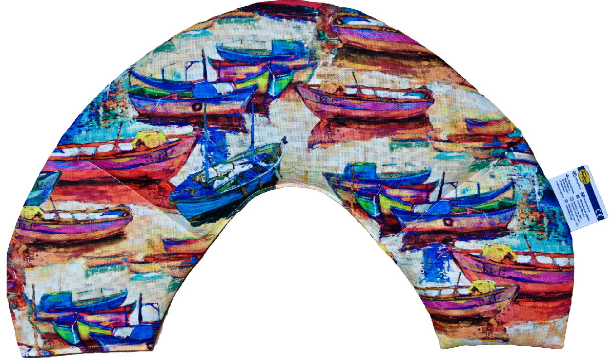 'Hafenromantik Rimini  Nackenkissen 'Hafenromantik Rimini  Nackenkissen