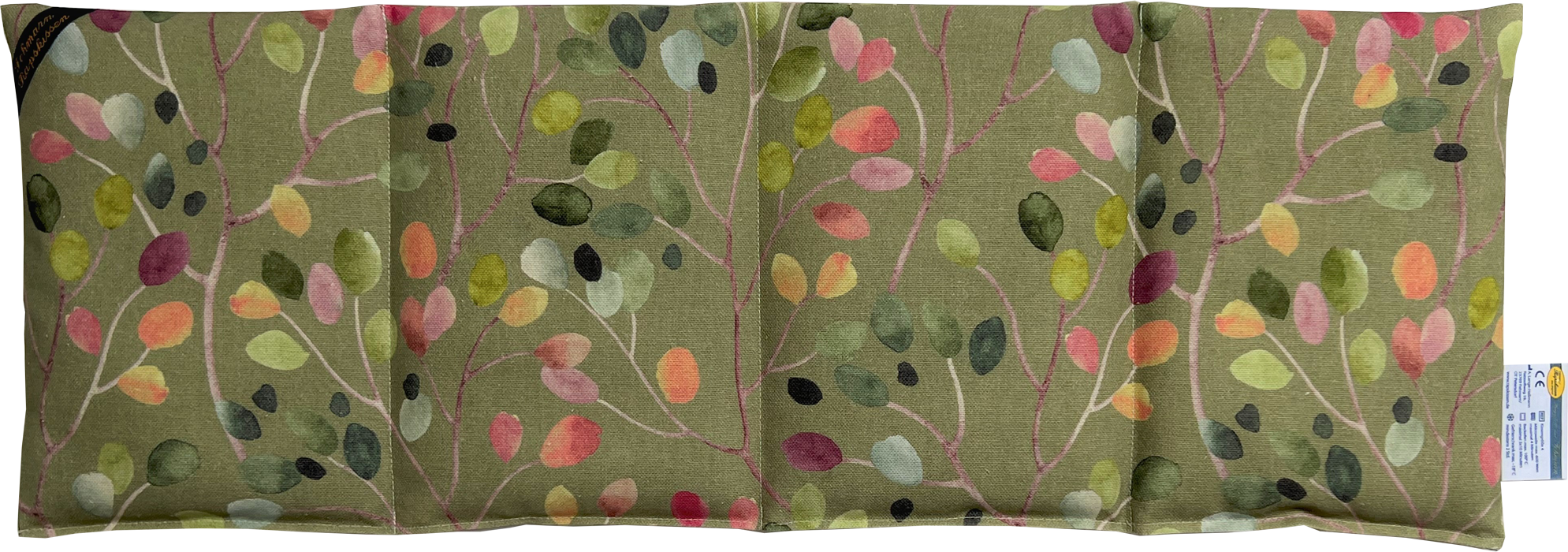 Herbstzauber - Aquarell/grün 4-Kammerkissen