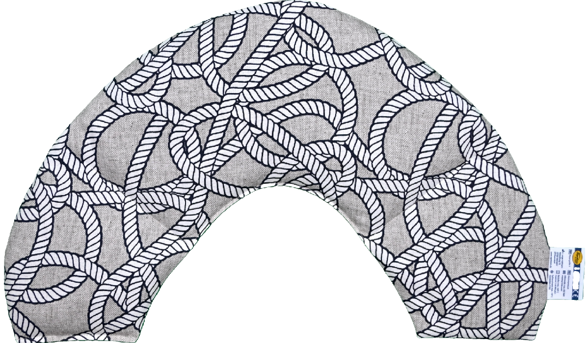 'Seemannsgarn Natur Nackenkissen 'Seemannsgarn Natur Nackenkissen