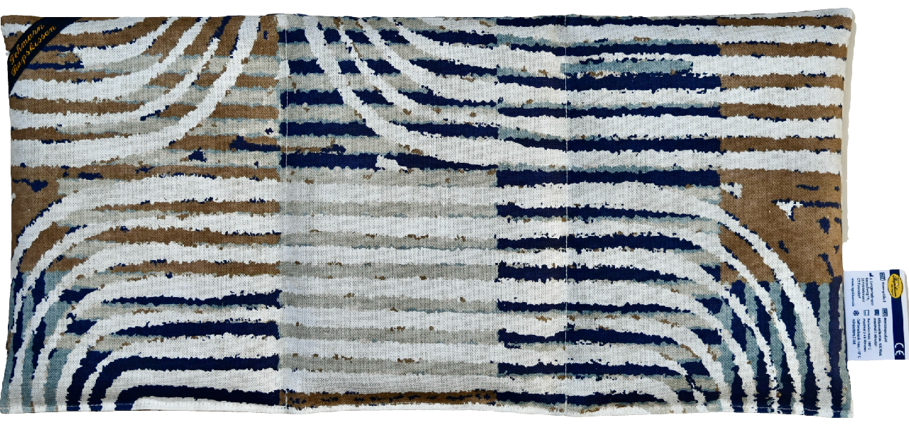 Spiegelung am Strand 3-Kammerkissen