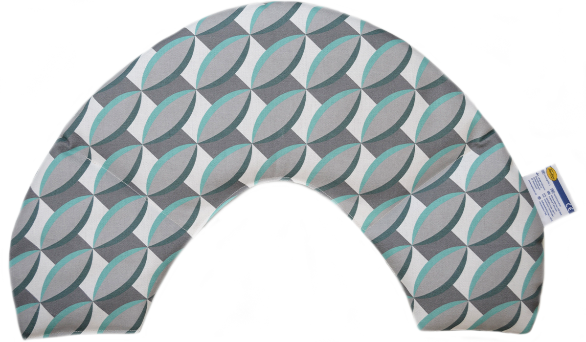 'Balance türkis/grau Nackenkissen 'Balance türkis/grau Nackenkissen