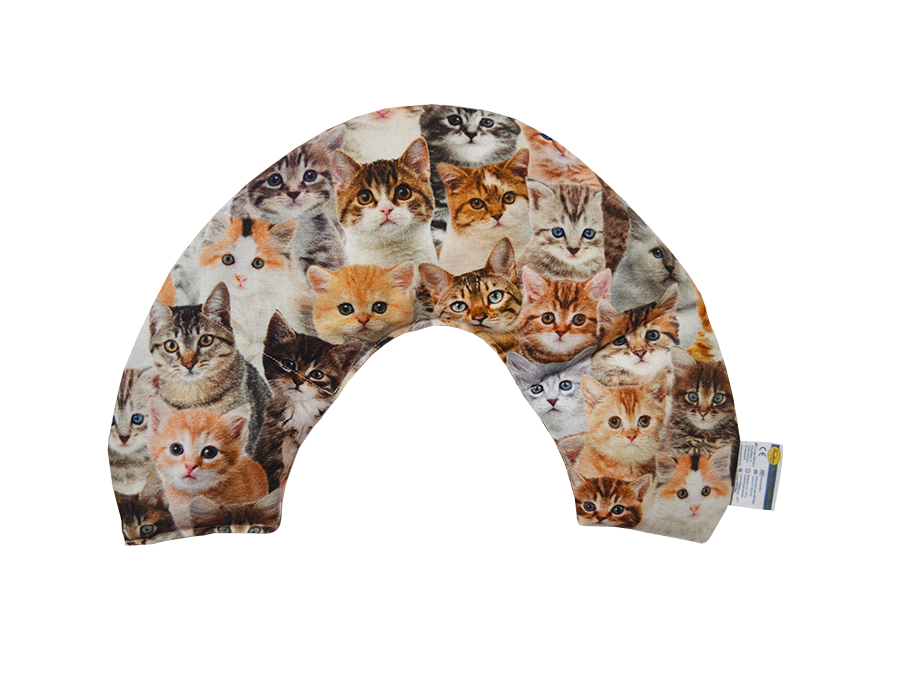 Katzen gemischt PREMIUM - Nackenkissen