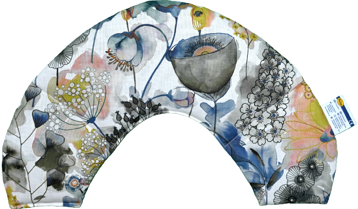 'Garden Party blau/violett Nackenkissen 'Garden Party blau/violett Nackenkissen