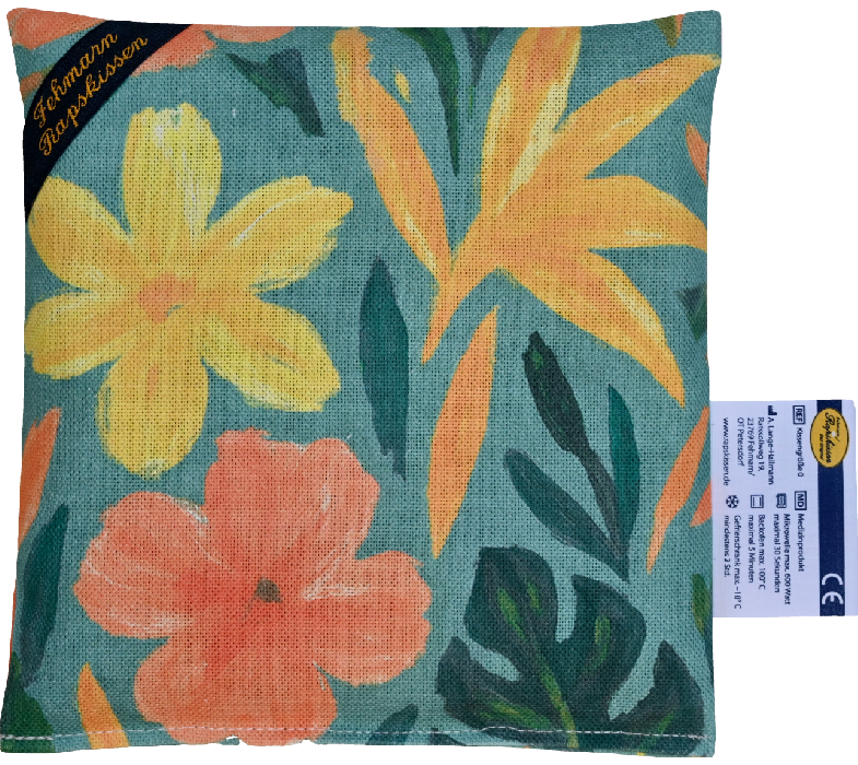 'Linnea orange 1-Kammerkissen klein