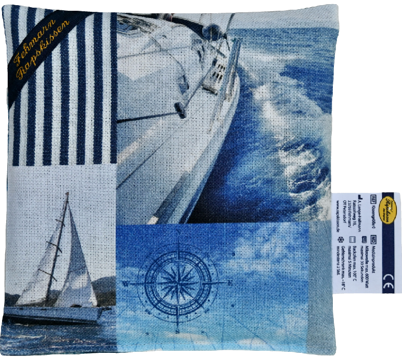 Gegen den Wind 1-Kammerkissen klein