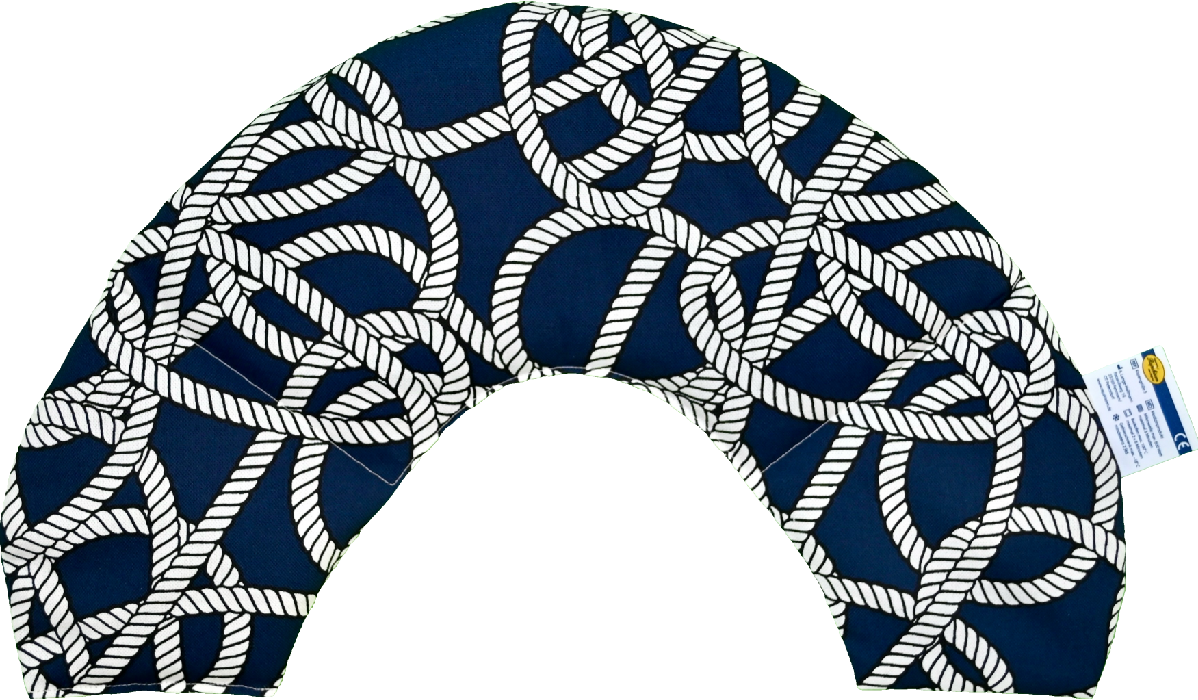 'Seemannsgarn blau Nackenkissen 'Seemannsgarn blau Nackenkissen