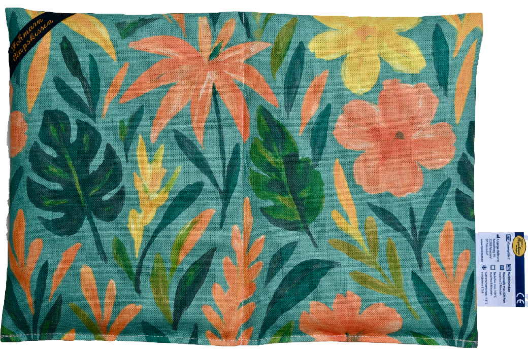 'Linnea orange 2-Kammerkissen