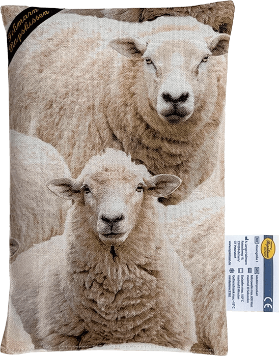 "WIR HALTEN ZUSAMMEN!" Schafe Premium     1-Kammerkissen groß