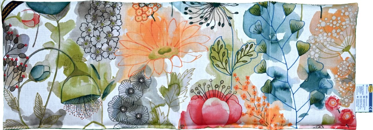 'Frühlingsleuchten orange/rot 4-Kammerkissen  